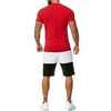 Summer Tracksuits For Men Custom Jogger Sports 2 Piece Gym Two Piece Custom Logo Shorts Sets Men