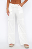 Women Fashion Solid Color Workwear Pants Women Green Cargo Pants with Multi Pockets