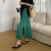 Fashion Long Maxi A-line Elastic Waist Women Skirts