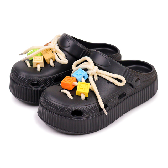 Couples Hole Rubber Eva Clogs Shoes Cute Garden Shoes Outdoor Beach Sandals Slippers Women Casual Sandals Shoes